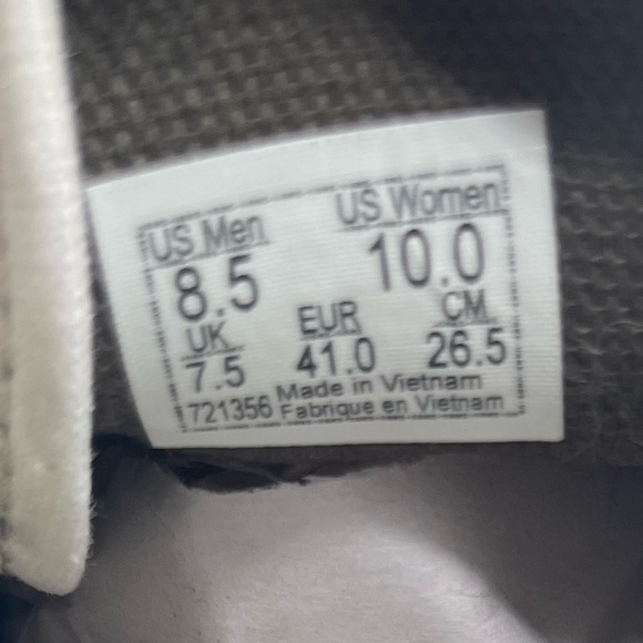 Vans Era Men's Casual Skate Shoes Size M/8.5 - W/10 White Canvas Terra - Picture 8 of 9